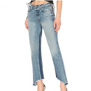 GRLFRND Straight Leg Jeans